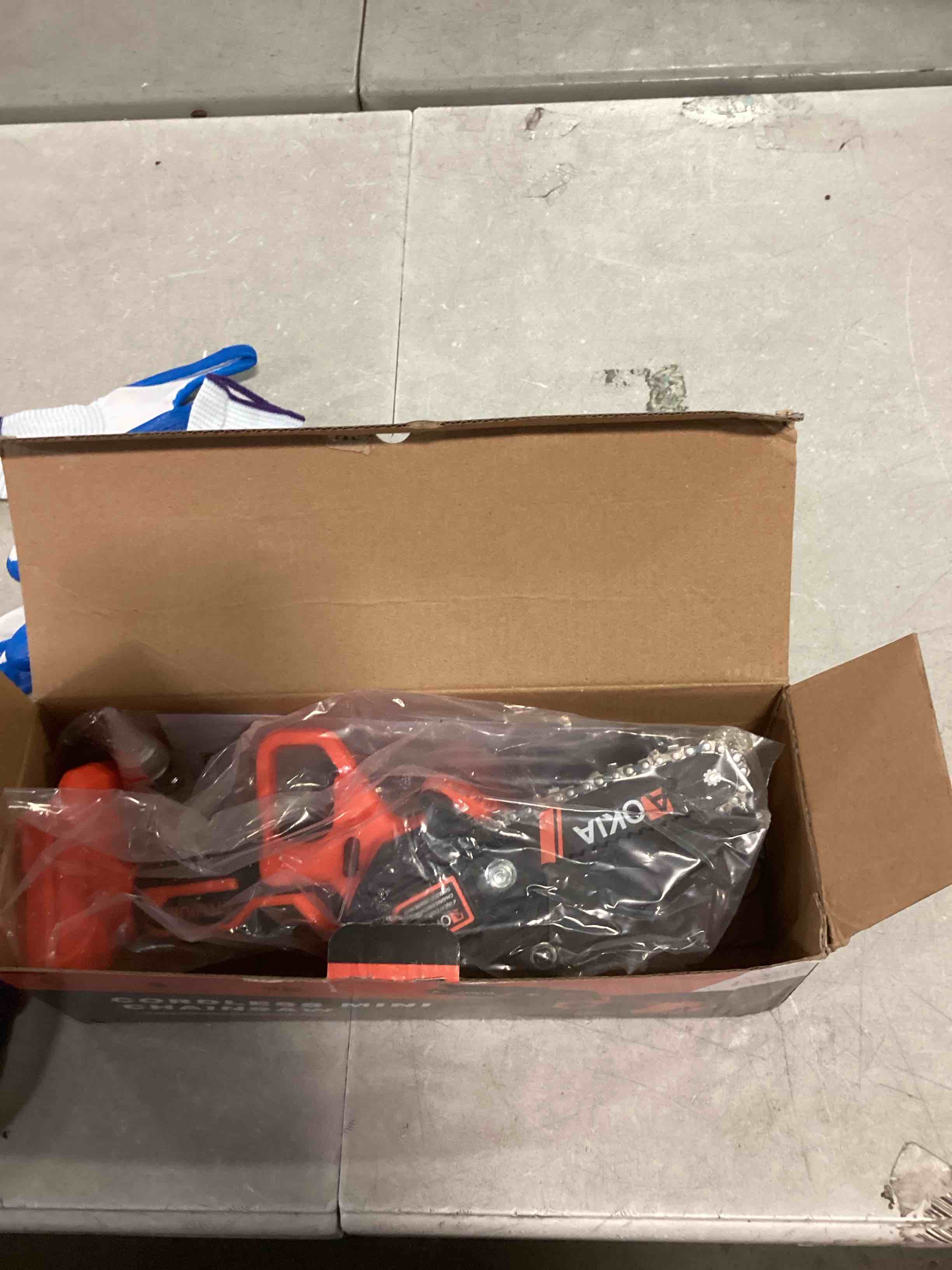 aokia 21v lithium ion mini chainsaw