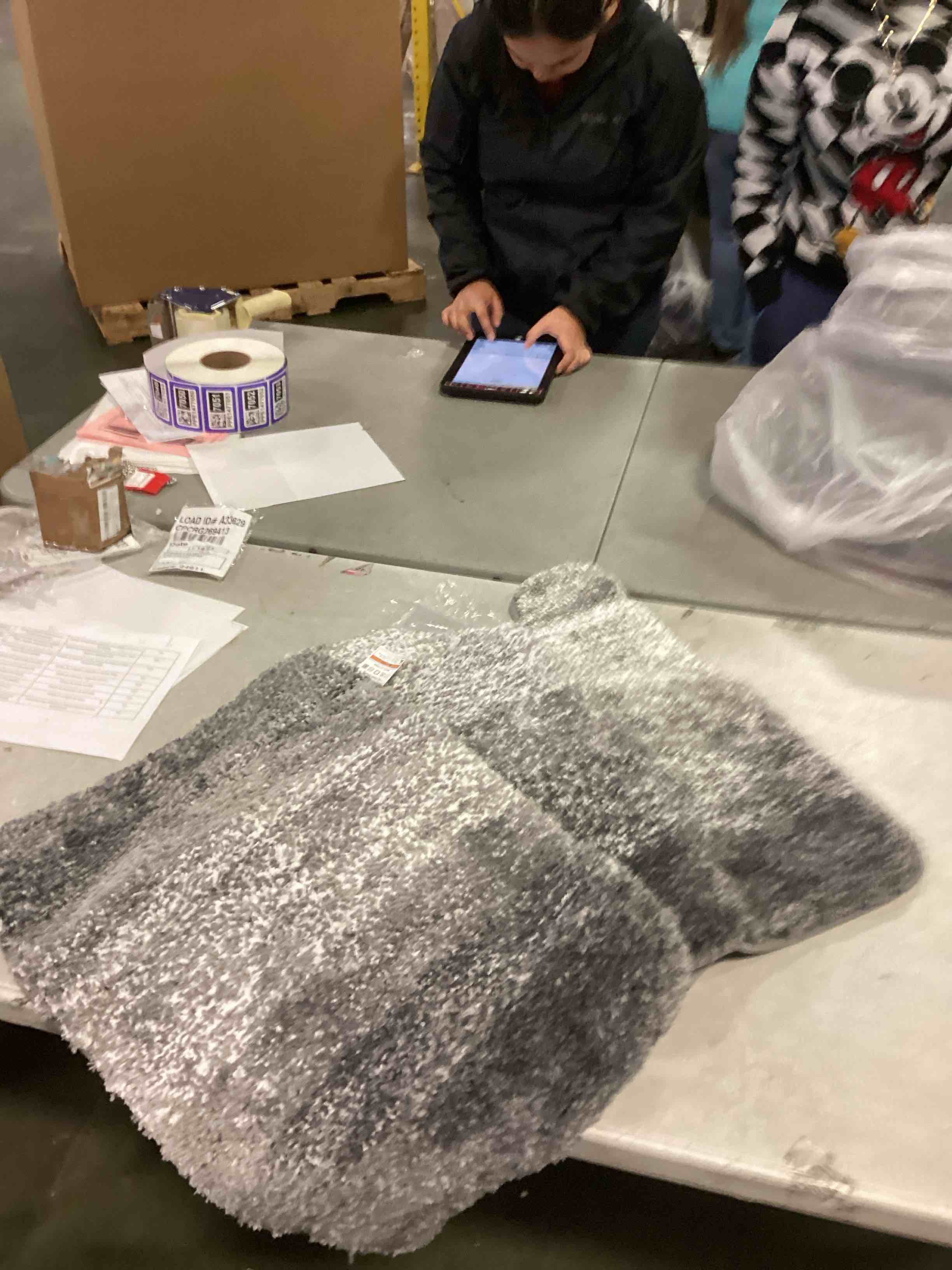 OLANLY Luxury Bathroom Rug Set 2 Piece, Soft Absorbent Microfiber Bath Rugs and U-Shaped Contour Toilet Rug, Non-Slip Bath Carpet, Machine Wash Dry, Bath Mats for Bathroom 