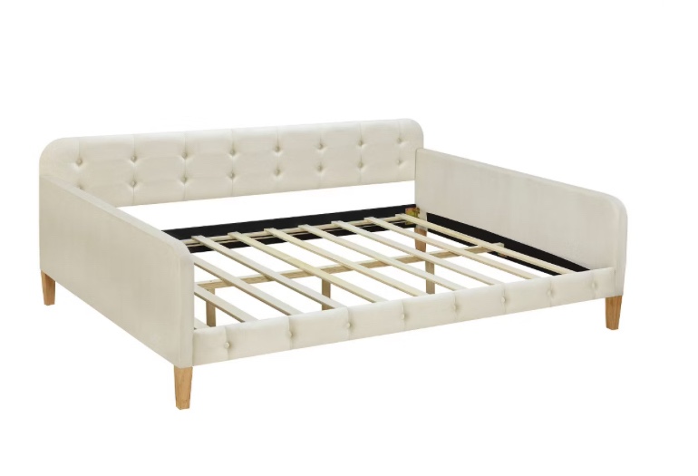 Nepean Full Size Upholstered Daybed with 4 Support Legs (Incomplete Box 1/2 )