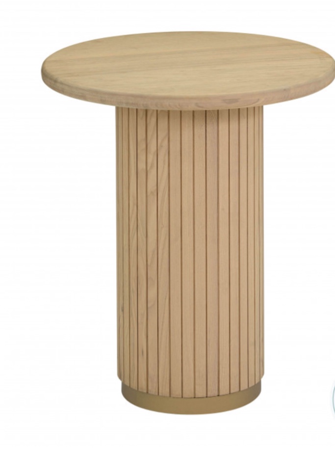Diandra Ash Wood Entry Table (Incomplete, Top Only)