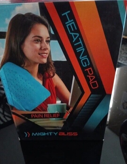 Heating pad pain relief Mighty Bliss ( Color blue)