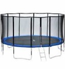 Newacme LLC 15' Round Backyard Trampoline with Safety Enclosure(incomplete)