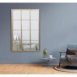 Egberto Rectangular Window Pane Wall Mirror