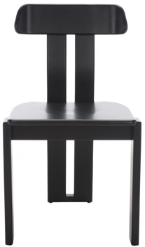 DCH8801C 18.5 x 18.9 x 31.9 in. Cayde Wood Dining Chair&#44; Black
