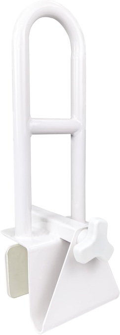 Medline - Deluxe Bathtub Safety Grab Bar with Microban, 250-lb. Weight Capacity - White