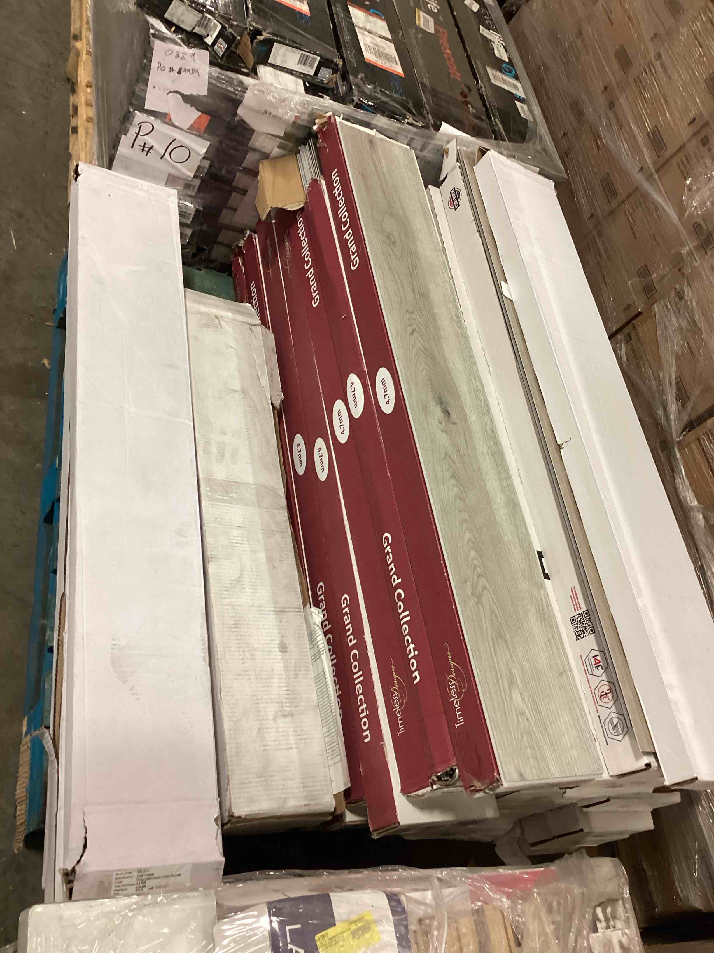 Assorted Color and Style Flooring 