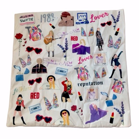 TAYLOR SWIFT eras tour 2024 Graphic Album Pillow Cover Sham Case Fabric