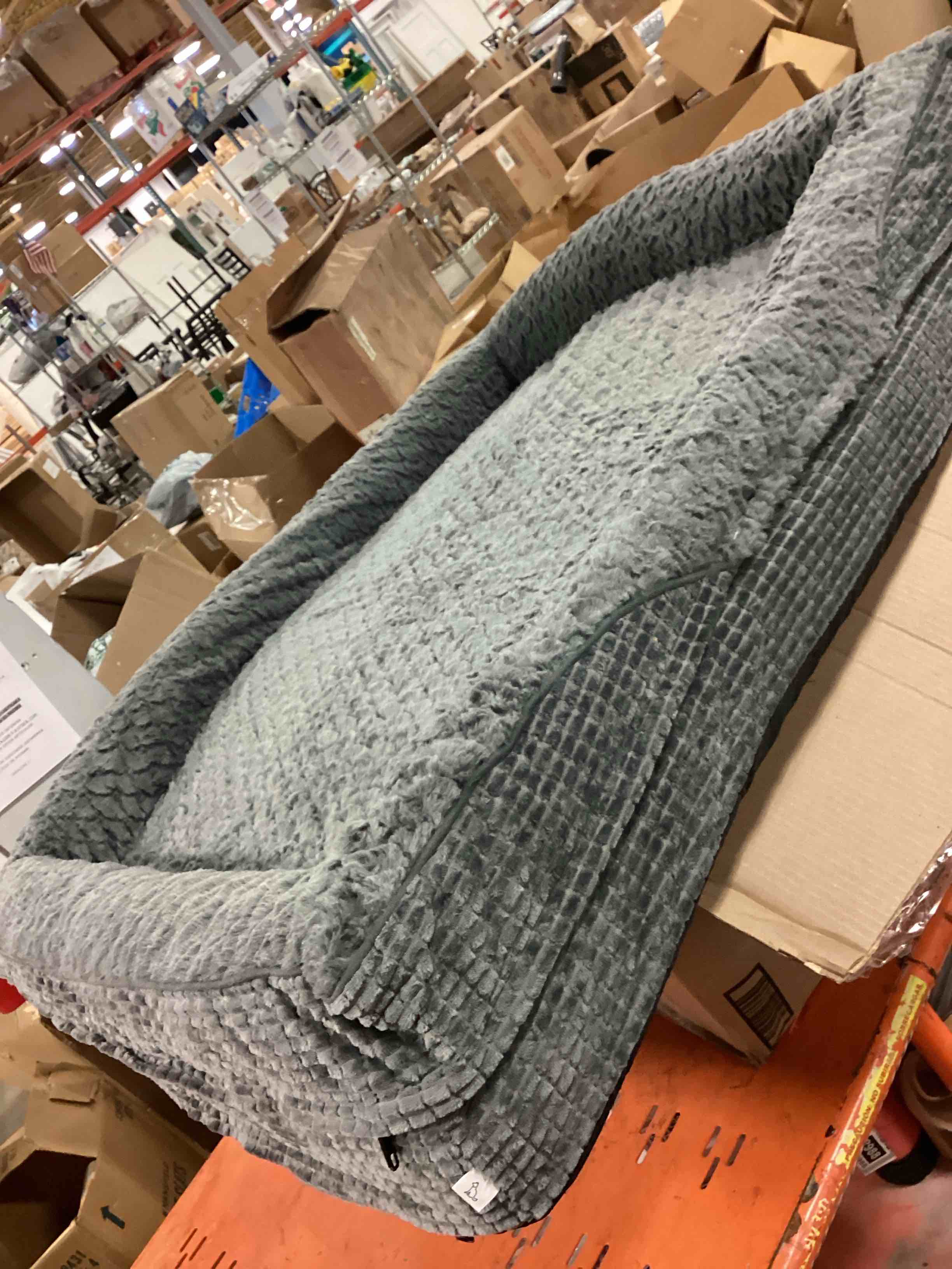 Gray Dog Bed  ( See description) 
