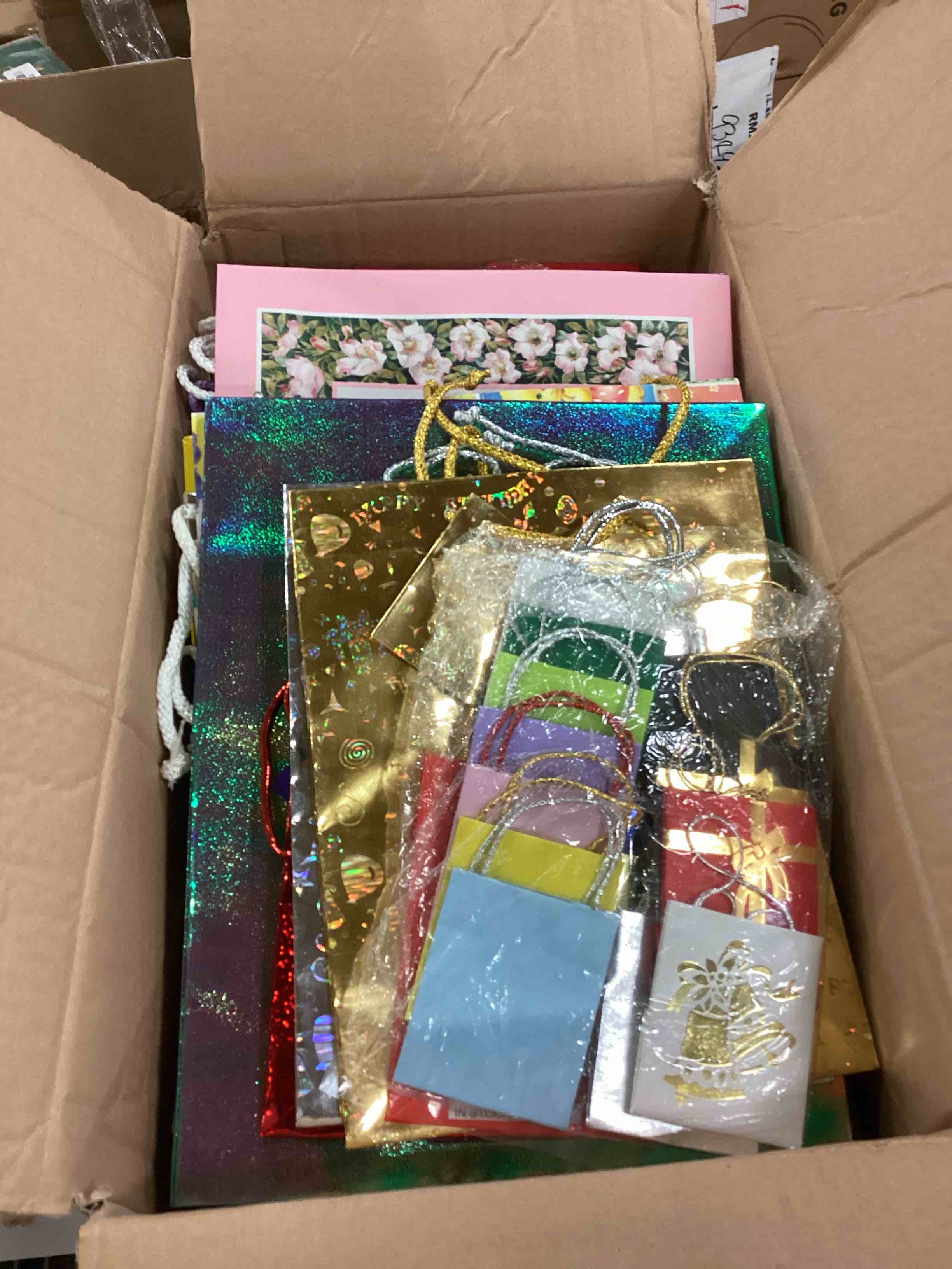 Assorted Colorful and BrightGift Bags 