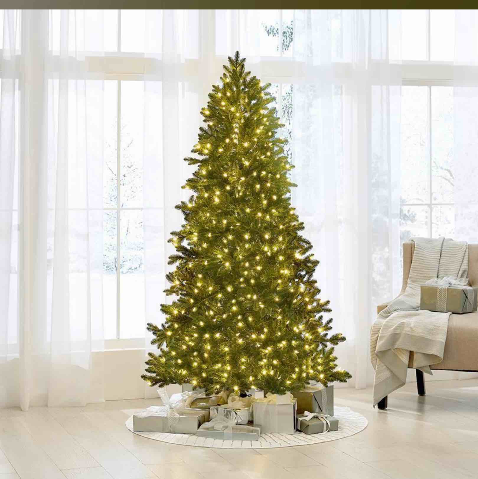 The World's Best Prelit LED Noble Fir