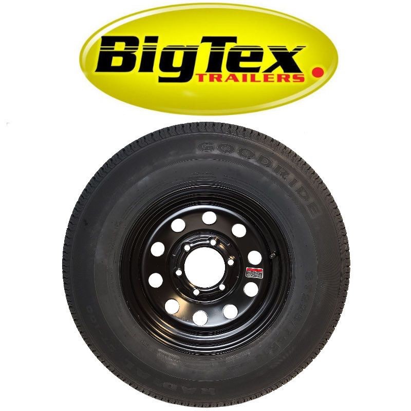 GOODRIDE ST225/75R15 RADIAL WITH RIM