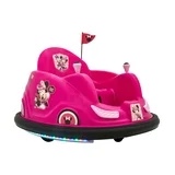 Disney's Minnie Mouse 6V Bumper Car, Battery Powered Ride on by Flybar, Includes Charger