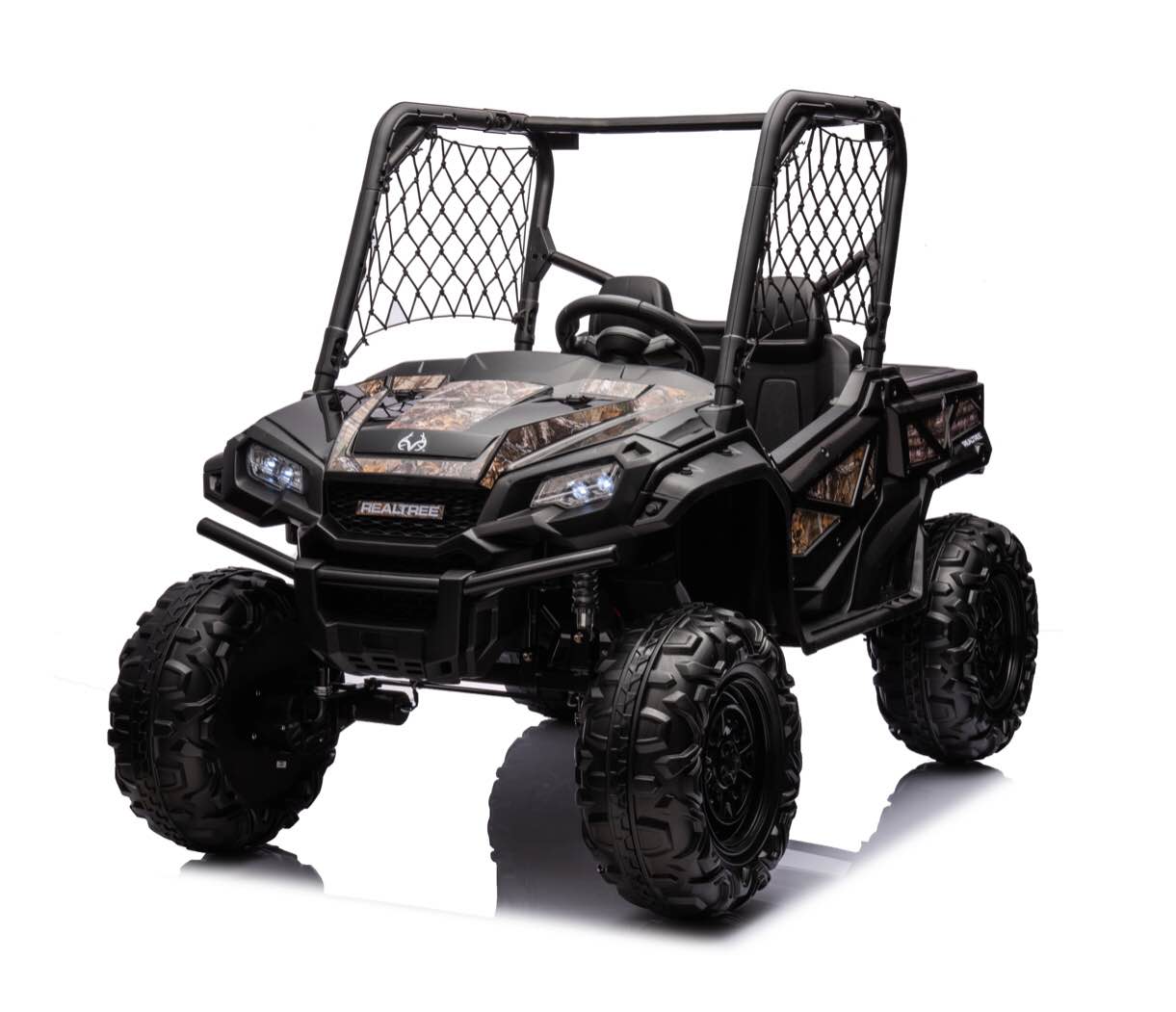 24V Realtree XD UTV Battery-Operated Ride-on with Remote, MP3, USB for Kids 3+ Years, up to 5 MPH