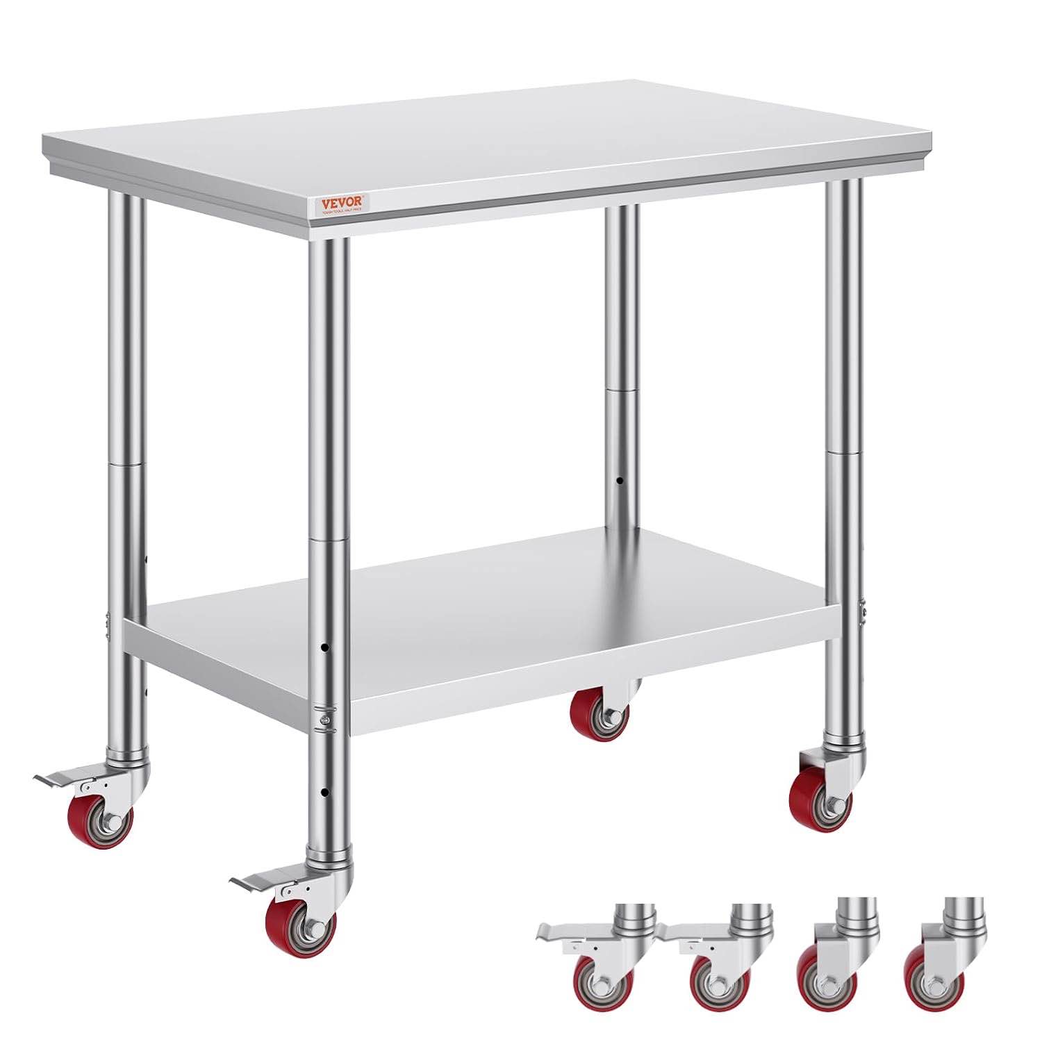Vevor Mophorn Stainless Steel Work Table
