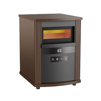 Utilitech Up to 1500-Watt Infrared Quartz Cabinet Indoor Electric Space Heater HT1159