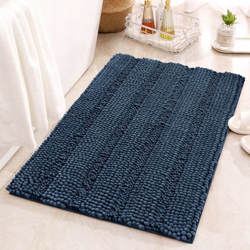 Chenault Soft Absorbent Microfiber Non-Slip Backing Rectangle Bath Rug