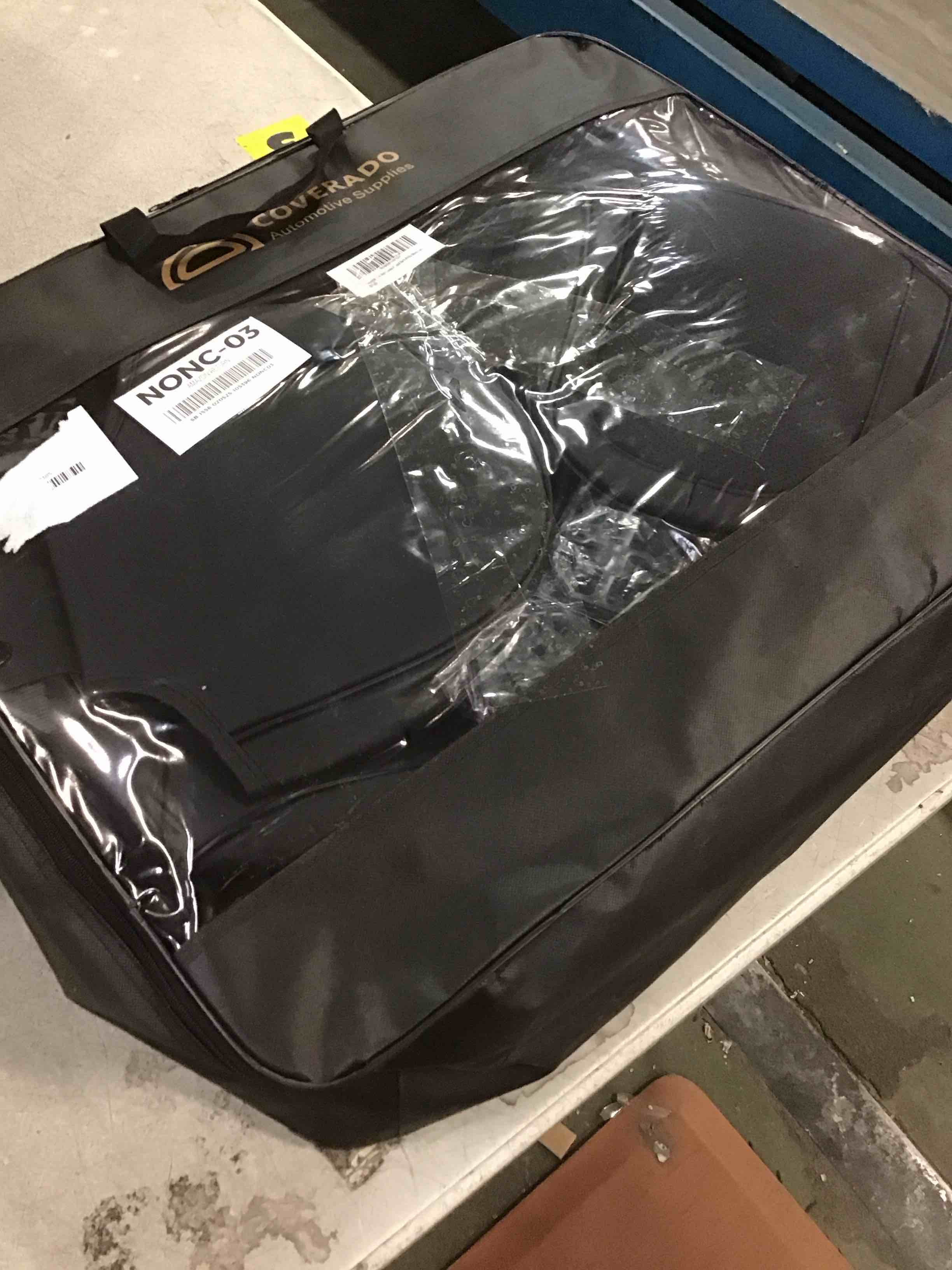 Coverado Car Seat Covers Full Set, Seat Covers for Cars, Black Car Seat Cover, Car Seat Protector Waterproof, Nappa Leather Car Seat Cushion, Car Seat Covers Front Seats and Back Fit for Most Cars