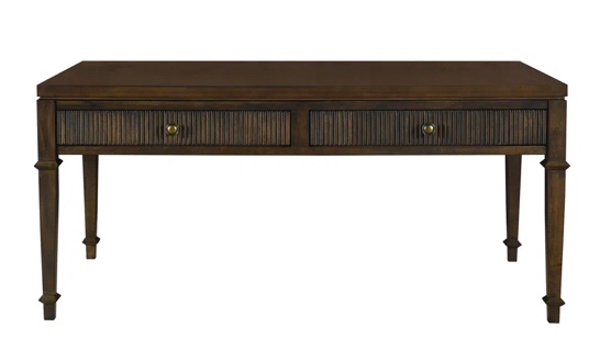 Martha Stewart Kenna 2-Drawer Fluted Coffee Table