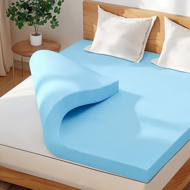 3” memory foam topper , unknown size