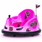 Flybar Glow 6V Bumper Car Battery Powered Ride on for Children Ages 1.5+ - Pink