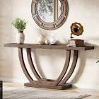 Rahmel 62.99" Long Console Table, Industrial Entryway Table