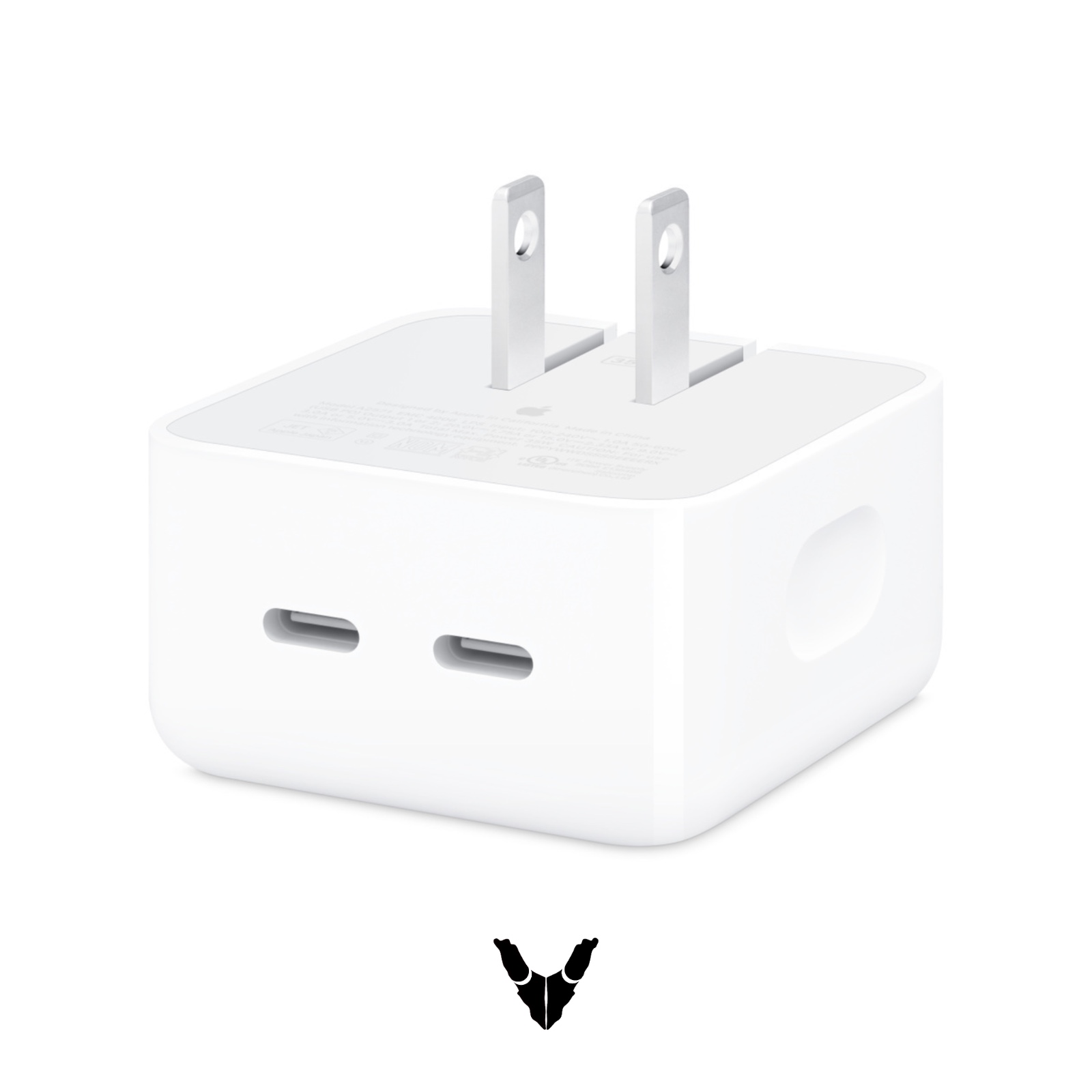 Apple - 35W USB-C Dual Compact Power Adapter - GENUINE - A2571 - MNWM3AM/A