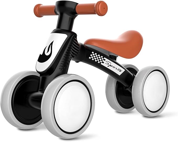 Baby Balance Bike Toys for 1 Year Old Boy Gifts, 10-36 Month Toddler Balance Bike, No Pedal 4 Silence Wheels & Soft Seat Pre-School First Riding Toys, One Year Old Boy Birthday Gifts.