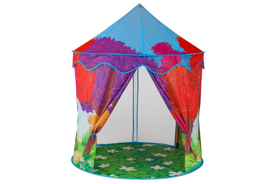Kid Trax Easy Pop Up Kids Magical Play Tent, Large Front and Rear Openings, Carrying Case Included, Easy Storage, Magical Forest