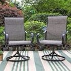 Swivel Patio Dining Chairs