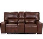 incomplete **similar to stock photo ** missing sections *Power Reclining Loveseat With Charging Ports, LED Lights, Bluetooth Speakers And 2 Cup Holders