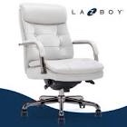 La-Z-Boy Sonata Executive Office Chair With Padded Arms, Bonded Leather