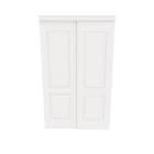 Paneled Manufactured Wood Prefinished Sliding Closet Doors