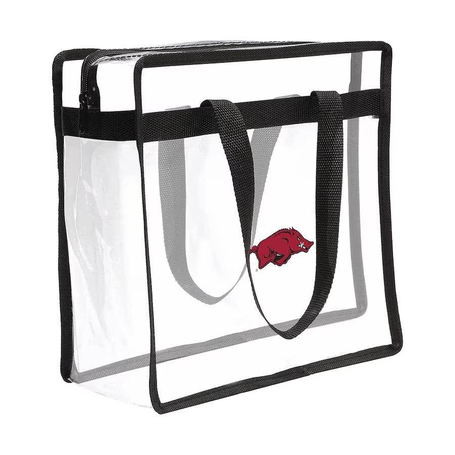 Arkansas Razorbacks WinCraft Clear Tote Bag *color maroon