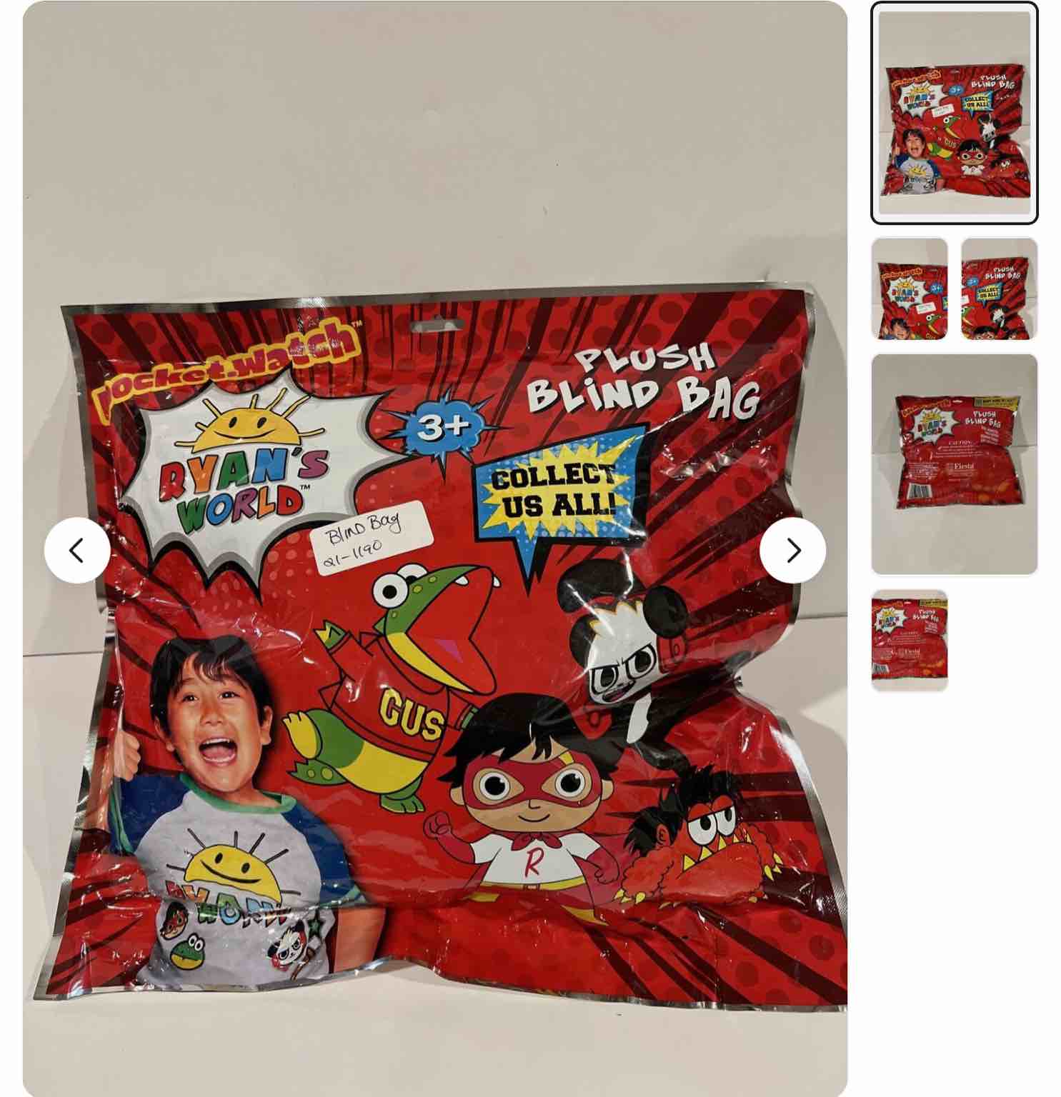 Fiesta Toys Ryan World Plush Blind Bag (Medium) C19623