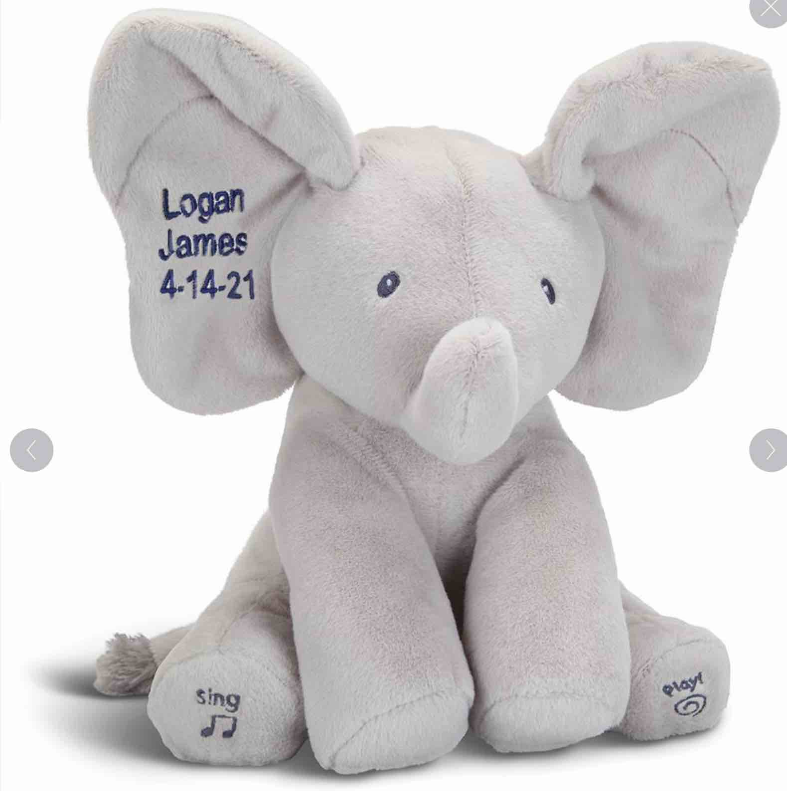 The Personalized Singing Peek-A-Boo Pachyderm