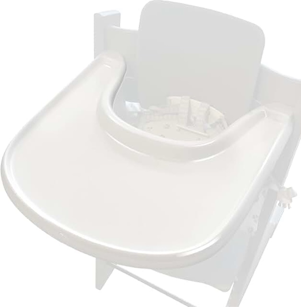 Baby High Chair Tray Compatible with Stokke Tripp Trapp Chair, with Smooth Surface Provides Suction Plates with More Suction Power