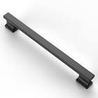 Asidrama 10 Pack 7 Inch(177mm) Hole Centers Kitchen Cabinet Handles, Matte Black Cabinet Pulls Kitchen Cabinet Hardware for Cupboard Drawer Handles Dresser Pulls 7" Hole Center 10 Pack Matte Black