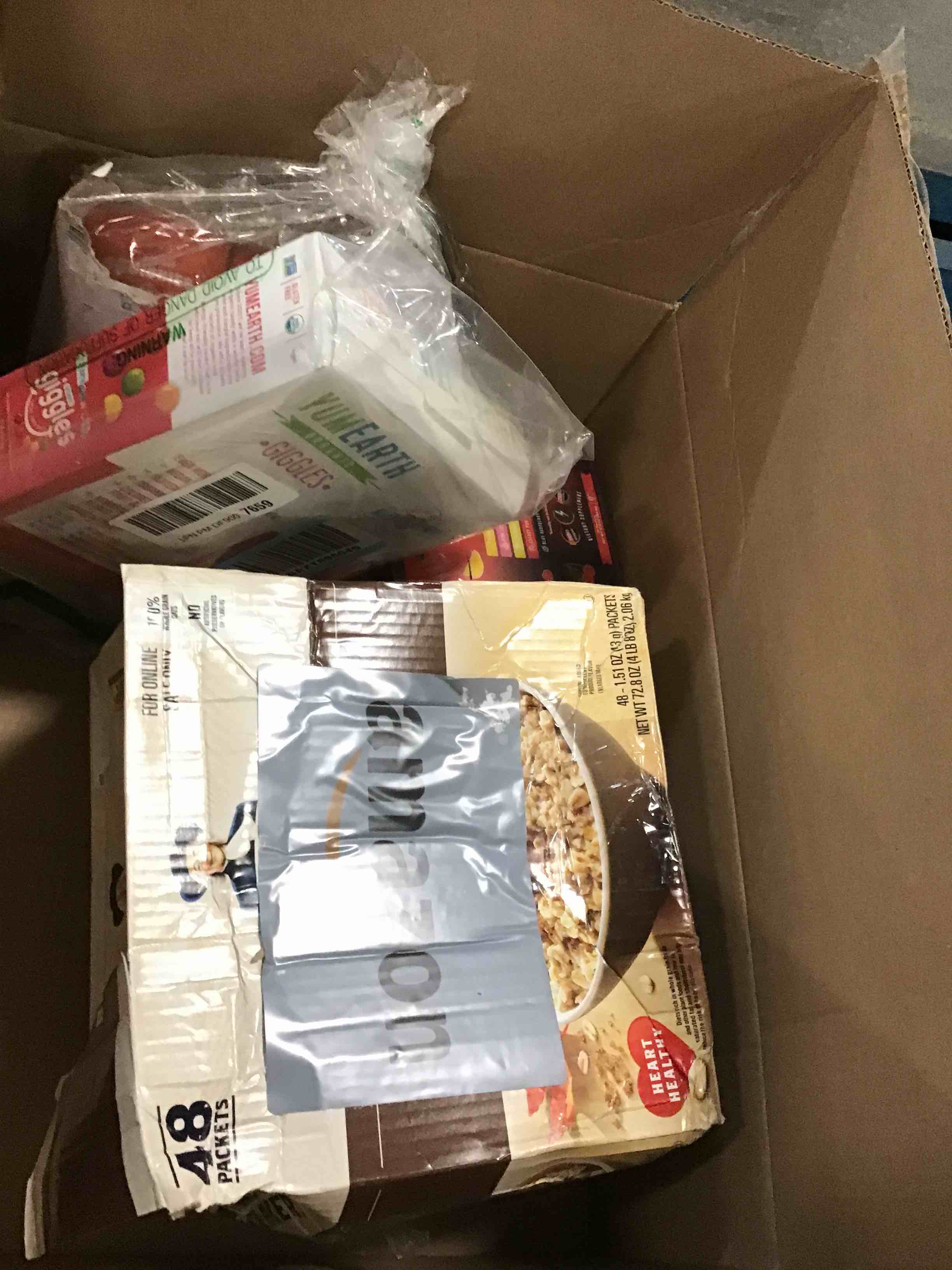 Assorted of different food products, snacks, drinks and other..(expiration date may vary)