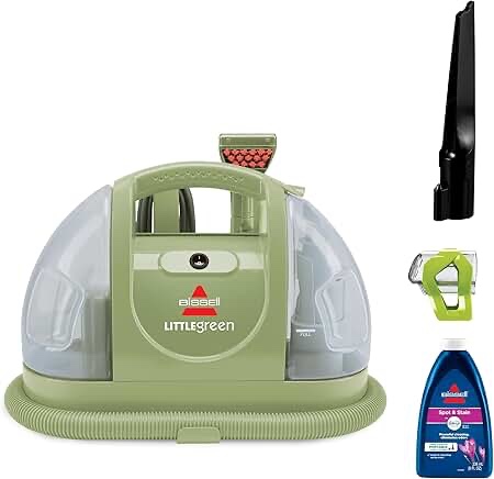 BISSELL Little Green Multi-Purpose Portable Carpet and Upholstery Cleaner, Car and Auto Detailer, wi