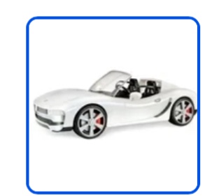 Rainbow High Color Change Car - Convertible Vehicle, 8-In-1 Light-Up, Multicolor, Fits 2 Fashion Dolls- Great Toy Gift for Girls Ages 6-12+