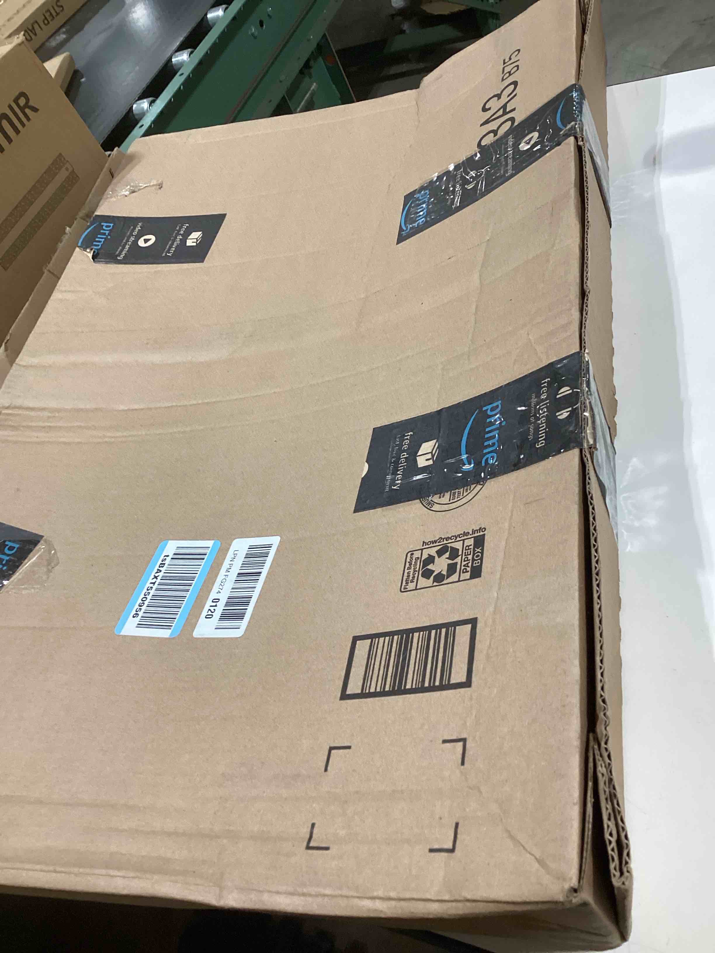 Condition photo showing As Is for 4x6 Picture Frame with 3.5x5 Mat Deep Brown, Display 3.5x5 with Mat or 4x6 Without Mat, Wood 4 by 6 Photo Frame, 4 x 6 Frame for Wall Hanging and Tabletop Display, Deep Brown 1 4x6 inch