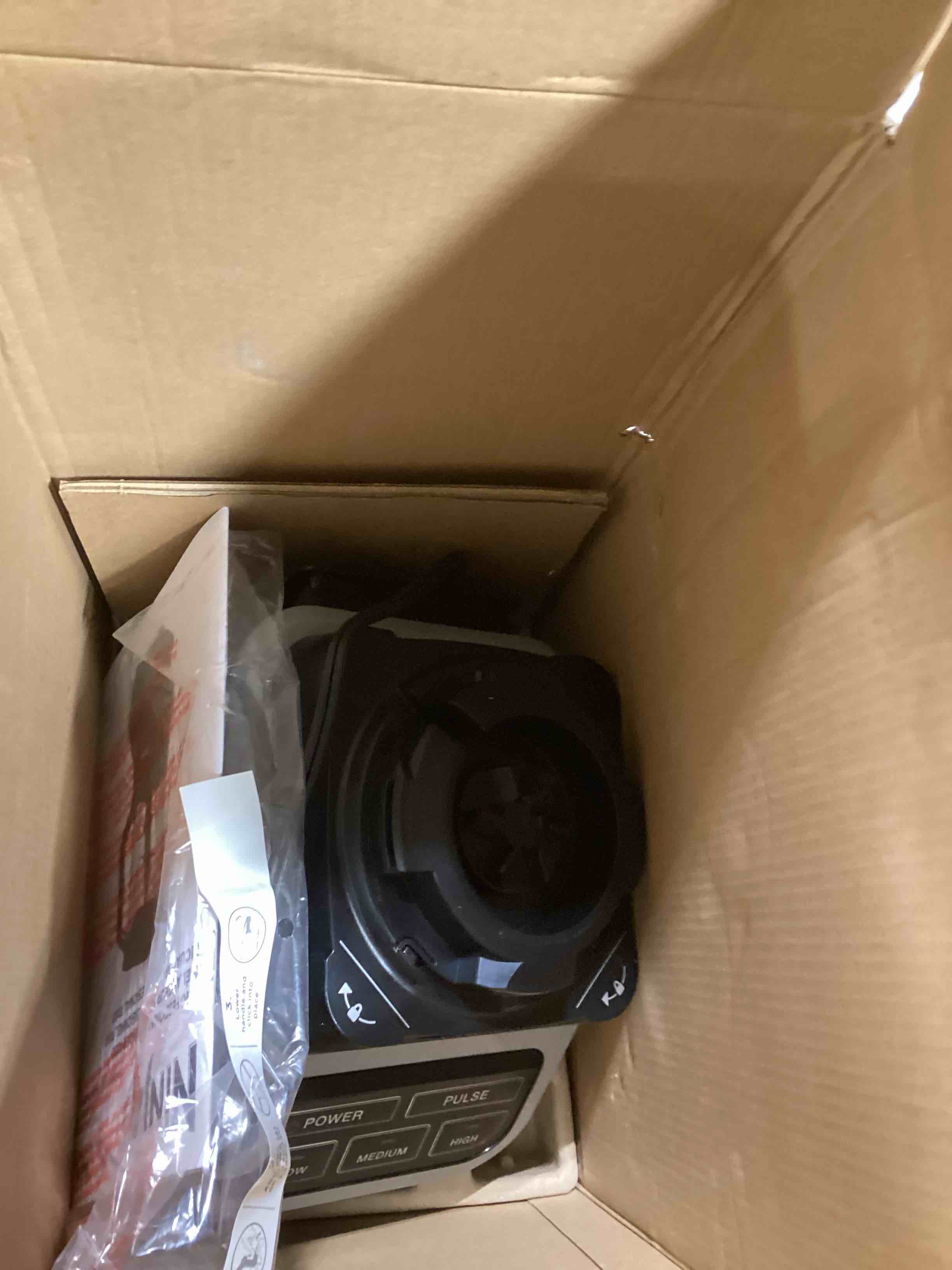 Condition photo showing As Is for Ninja Professional Blender 1000W, Total Crushing Technology- Smoothies, Ice Crushing & Frozen Fruit, Full-Size Countertop Blender, 72-oz. Pitcher, Black & Grey, BL610 Generation 2 (1000 Watts)