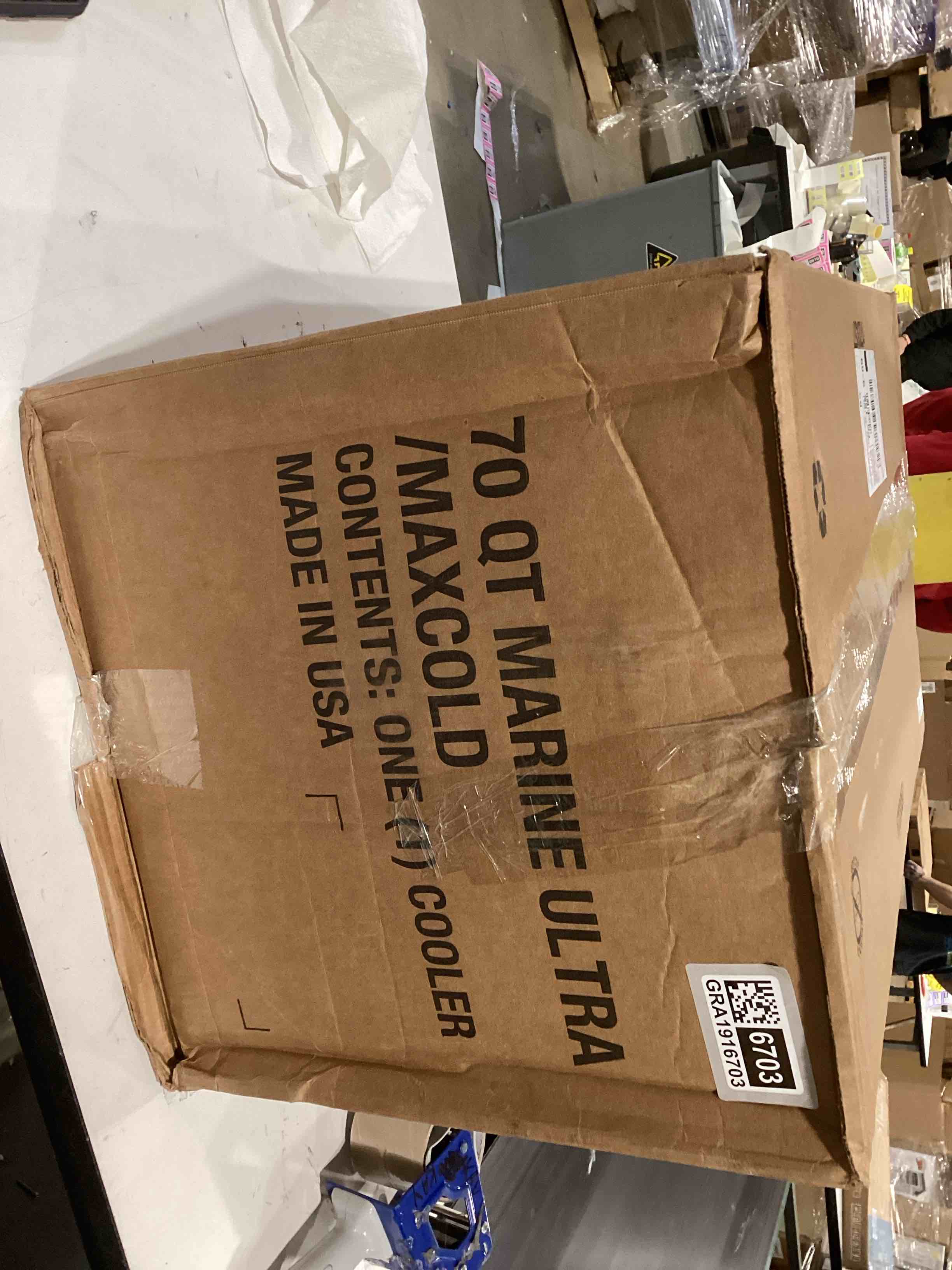 Condition photo showing Good Condition for Igloo Coolers Marine Series, Insulated Portable Hard Side Cooler Ice Chest, Great for Fishing, Camping, Boating, & More 70 QT