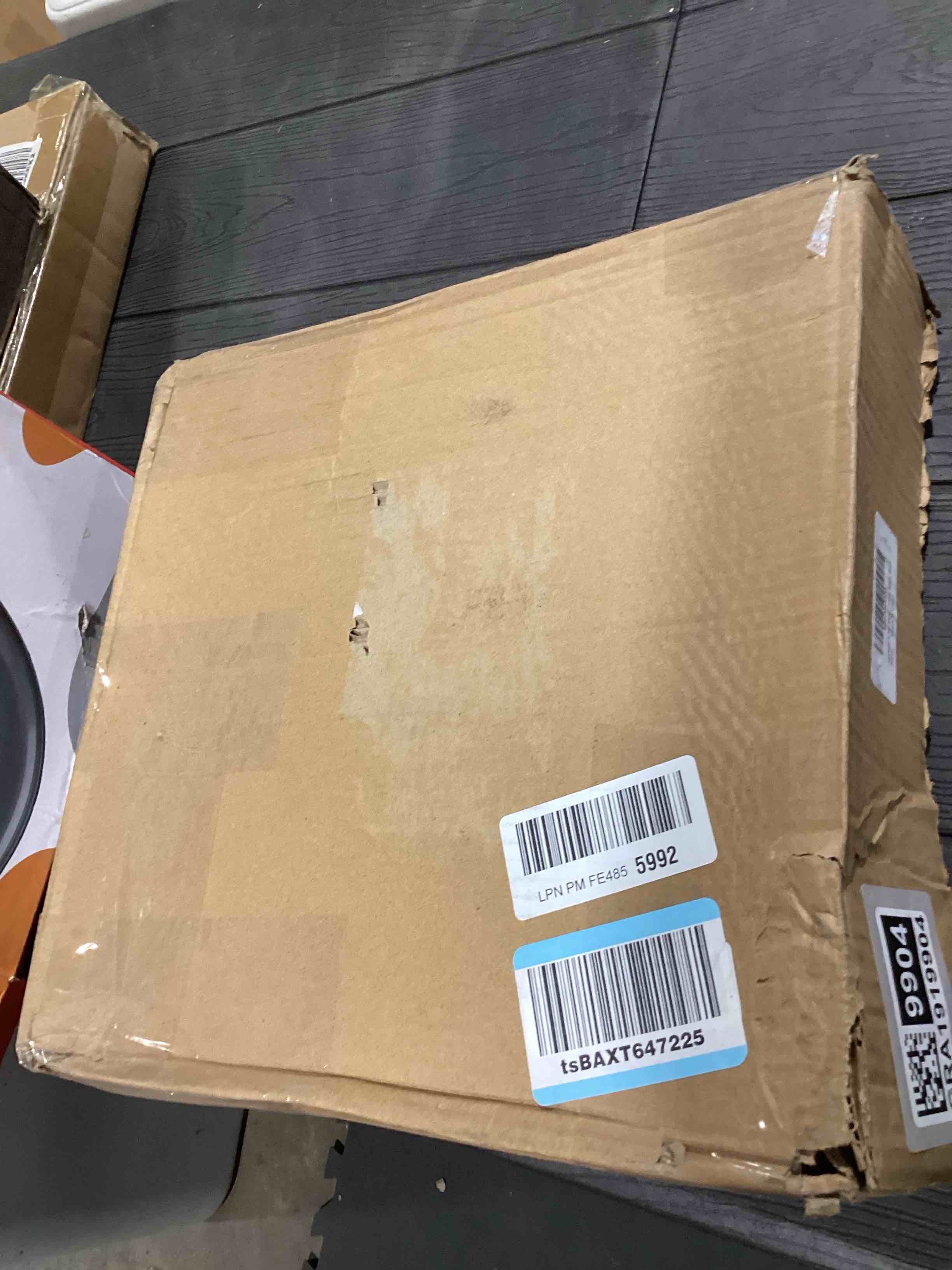 Condition photo showing As Is for 5-Tier Metal Corner Wire Shelf Compact Shelving Display Unit Plant Stand Rack Freestanding for Kitchen, Office, Bedroom, Living Room, Black