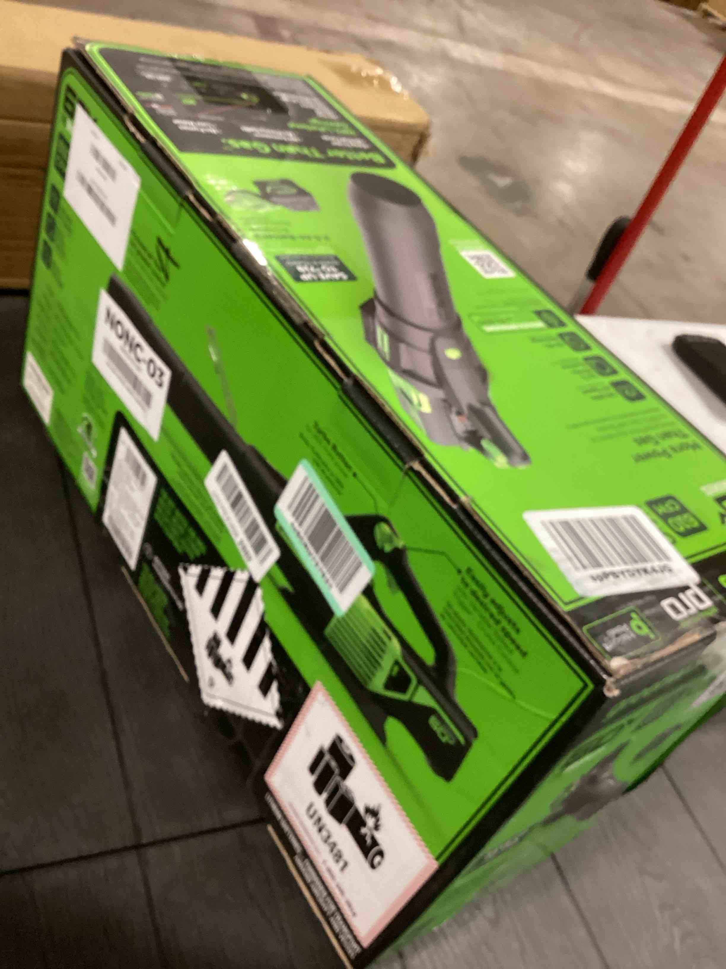 Condition photo showing As Is for Greenworks Pro Bare Tool 60-Volt Max Lithium Ion 610-CFM GEN2 Brushless Cordless Electric Leaf Blower; Battery and Charger Not Included