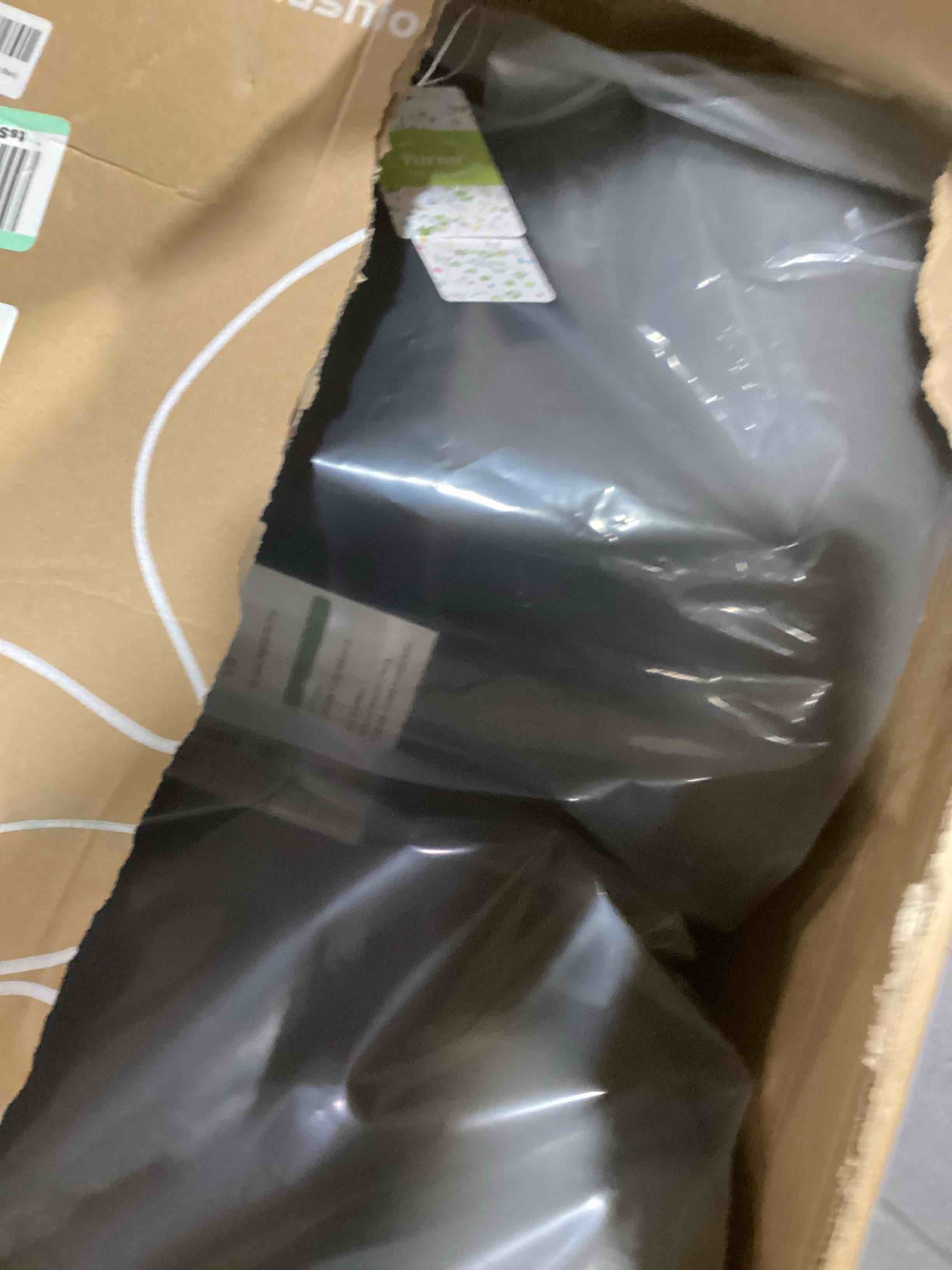 Condition photo showing Good Condition for Ergonomic Posture Corrector Back Support Cushion, One Piece Memory Foam Lumbar Butt Pad Insert for Men Women Desk Work Office Chair Seat, Orthopedic Curve for Long Sitting Backrest, Charcoal Black