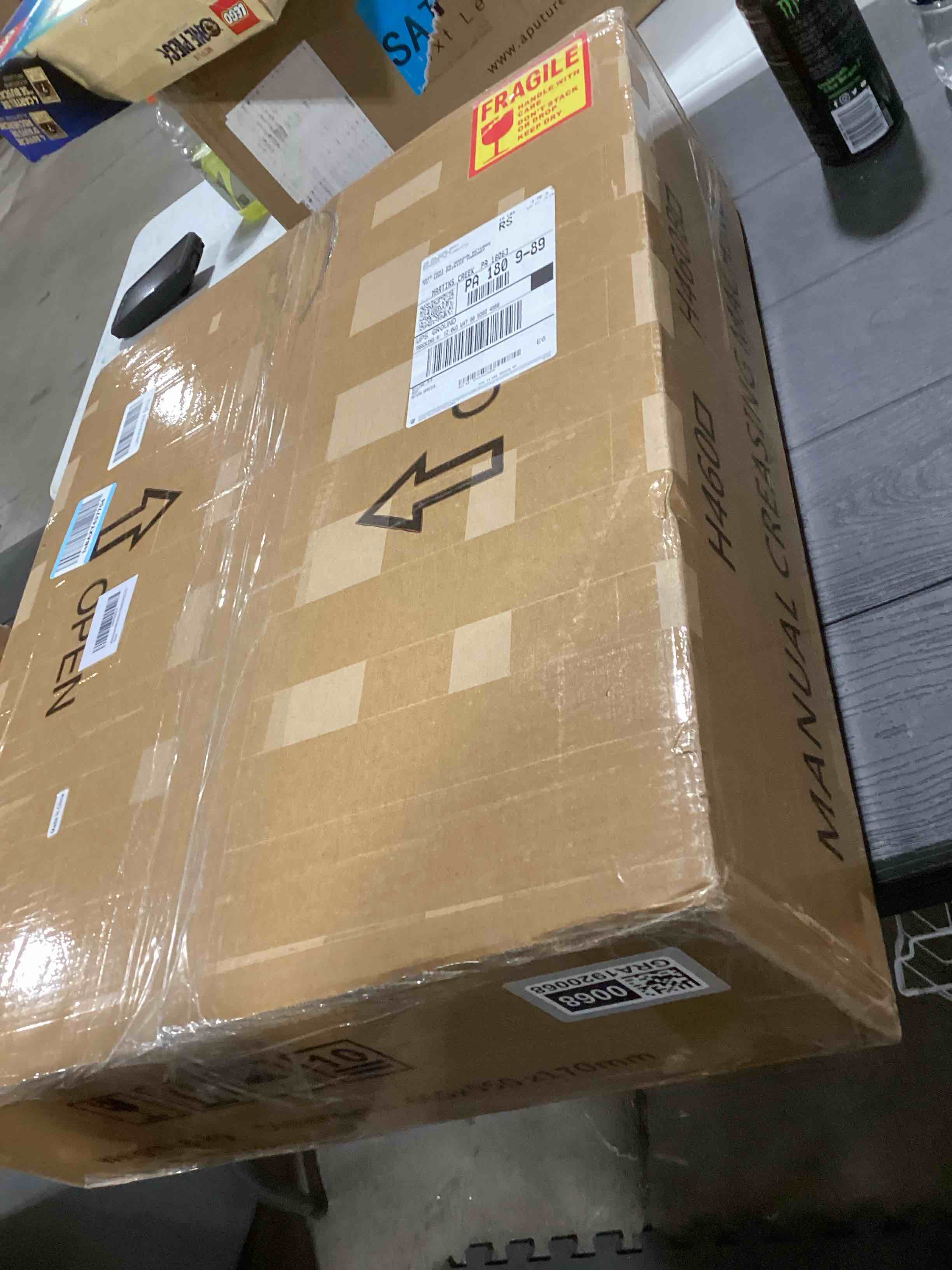 Condition photo showing Good Condition for Mxmoonant Manual Creasing Machine 60-500g Paper Folding Creaser with 2 Adjustable Block & Metric/Imperial Positioning Ruler for Paper Sheet Cardstock 455X540mm(18''X21.2'')