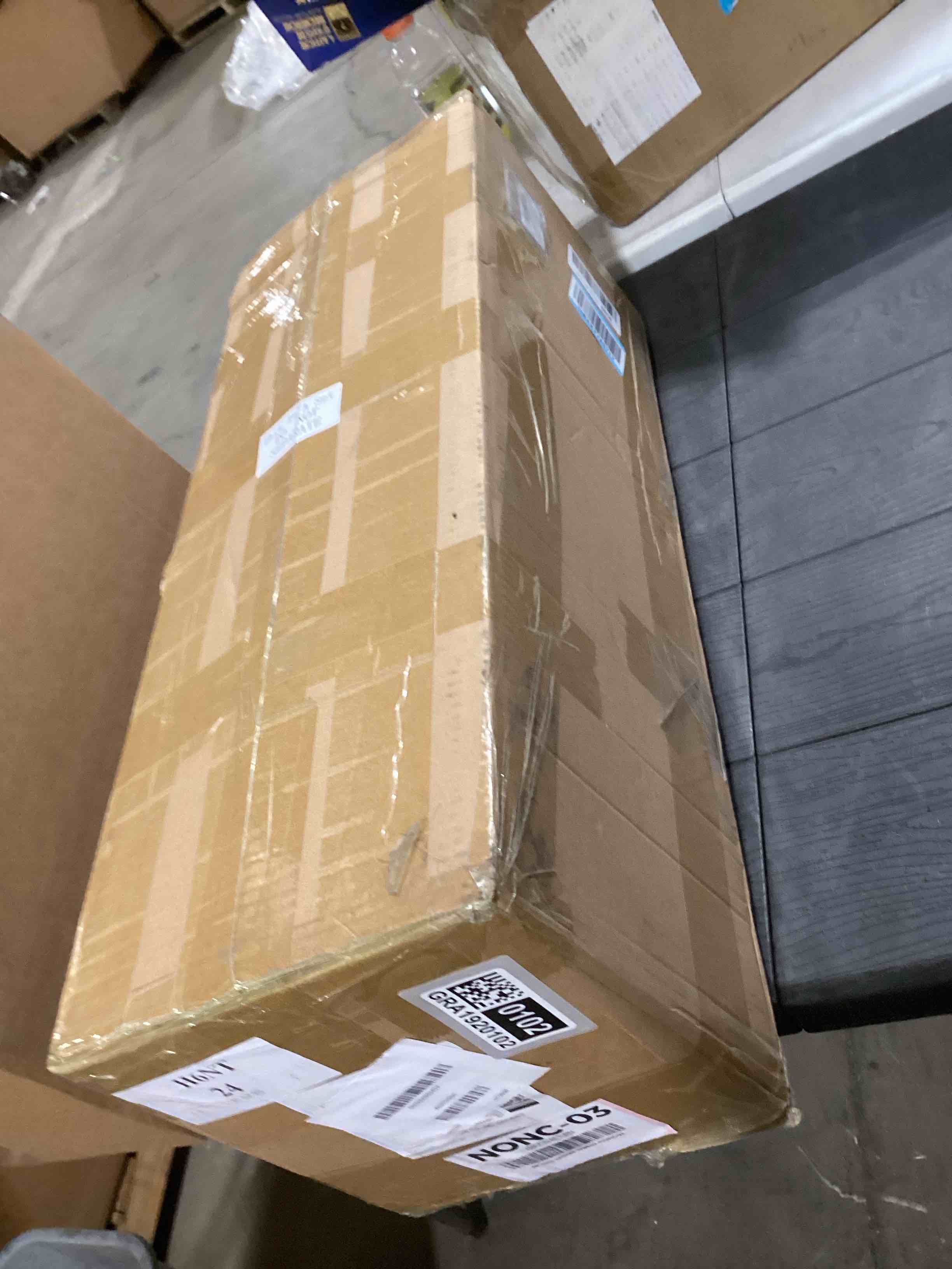 Condition photo showing Good Condition for 2 Pack 4FT Small Mini Pre-Lit Christmas Trees Potted Artificial with 160 Lush Branch Tips 100 LED Warm Lights, Pine Cones and Berries for Holiday Xmas Gift Home Decor, 8-Mode Timer Battery Box