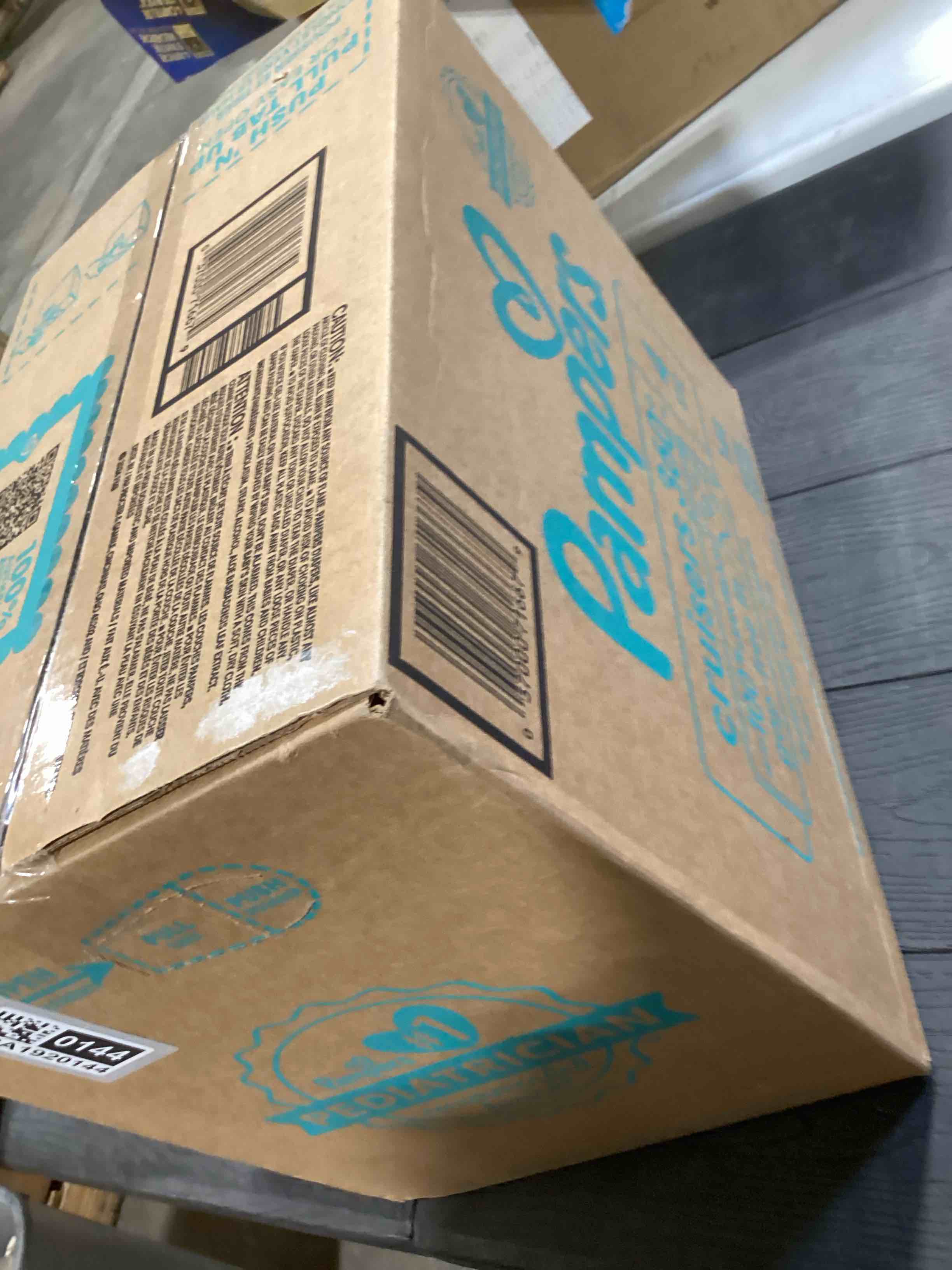 Condition photo showing New/Like New for Pampers Diapers - Cruisers 360 - Size 4, 144 Count, Babyproof up to 100% Leakproof Pull-On Diaper Size 4 144