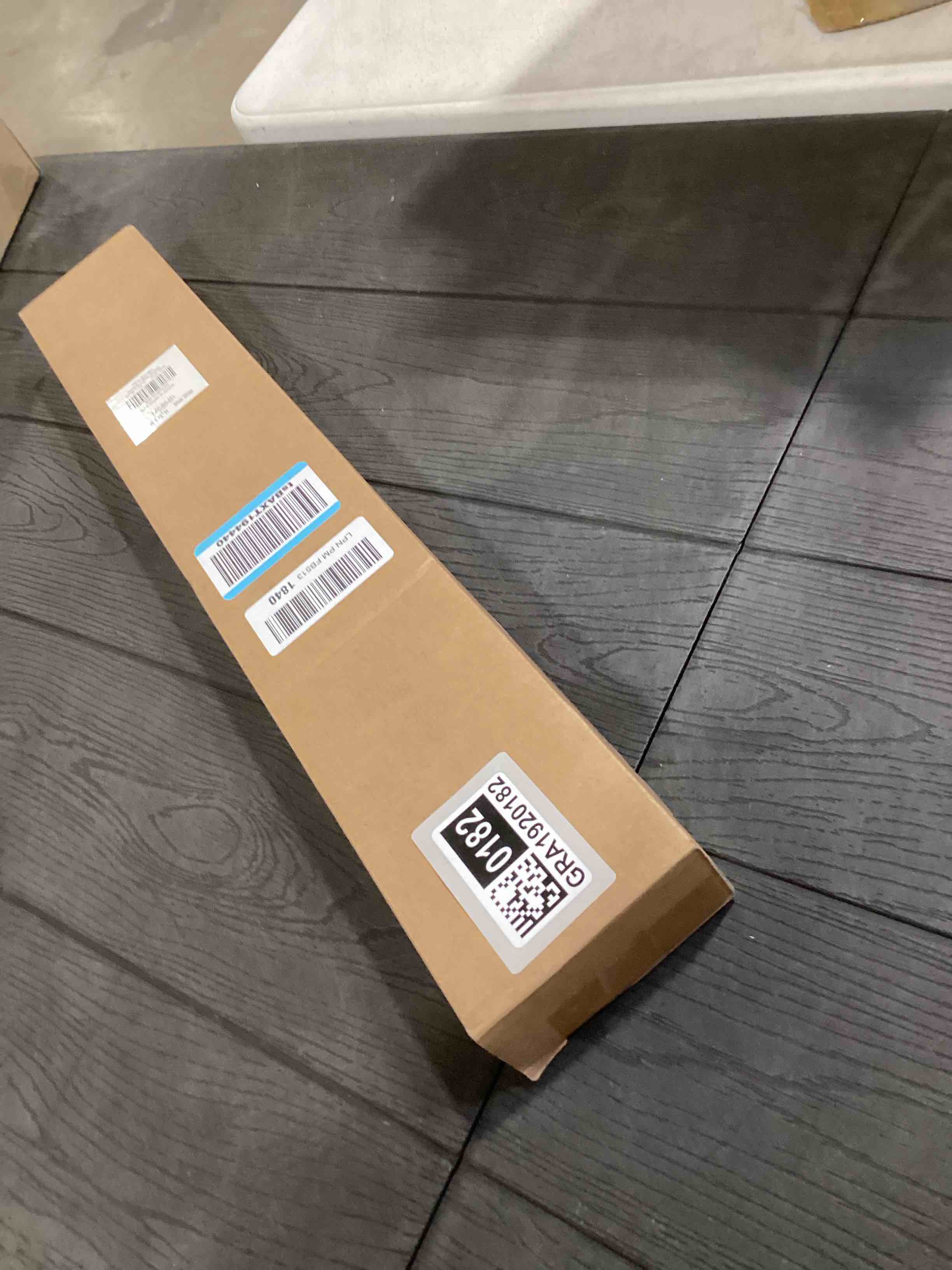 Condition photo showing Good Condition for LazBlinds Cordless Cellular Shades, No Tools No Drill Blackout Honeycomb Shades Pleated Blinds for Windows, 23'' W x 72'' H, Silver White Blackout-silver White 23'' W x 72'' H